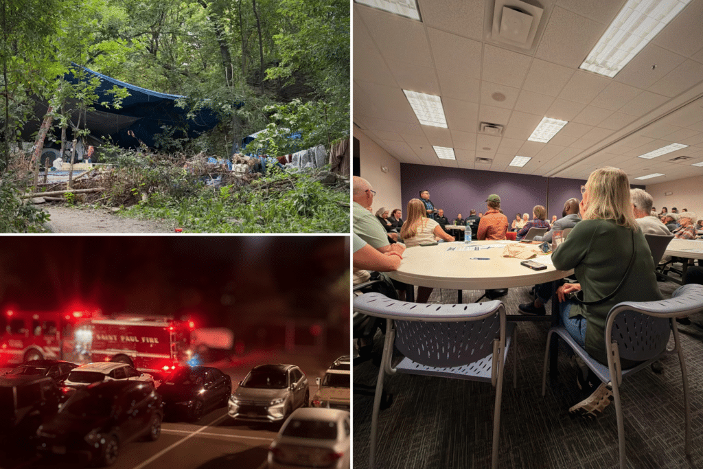 St. Paul Apartment Residents Raise Health and Safety Concerns Over Growing Encampment