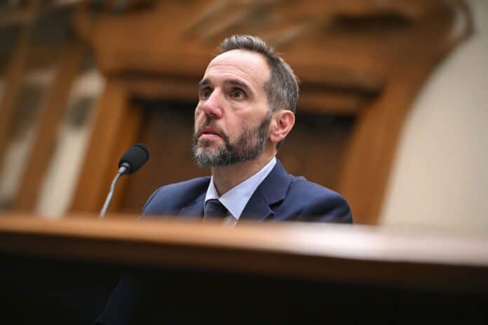 Former Special Counsel Jack Smith testifies before the U.S. House Judiciary Committee in January 2026.