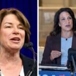 Amy Klobuchar and Lisa Demuth