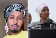 Ilhan Omar’s ex-husband and alleged brother describes himself as ‘gay man’ in ‘woke slop’ research paper Ahmed Nur Said Elmi and Ilhan Omar