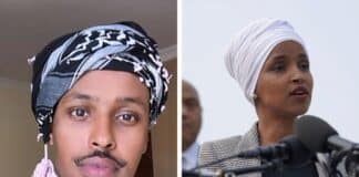 Ahmed Nur Said Elmi and Ilhan Omar