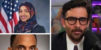 Ilhan Omar, Omar Fateh, and Hasan Piker