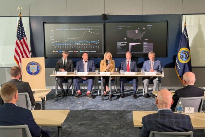 U.S. Comptroller of the Currency (OCC) Jonathan V. Gould convened a roundtable in Minneapolis Tuesday with community bankers to discuss financial fraud in Minnesota.